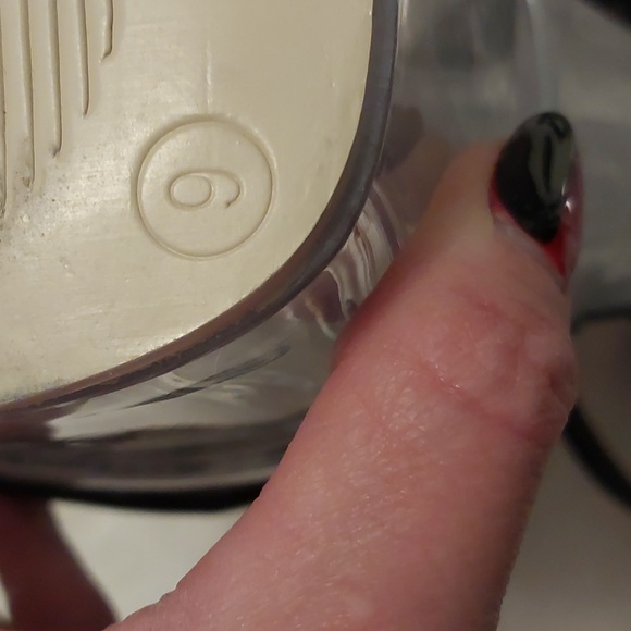 Black and clear platform heels - Picture 9 of 12